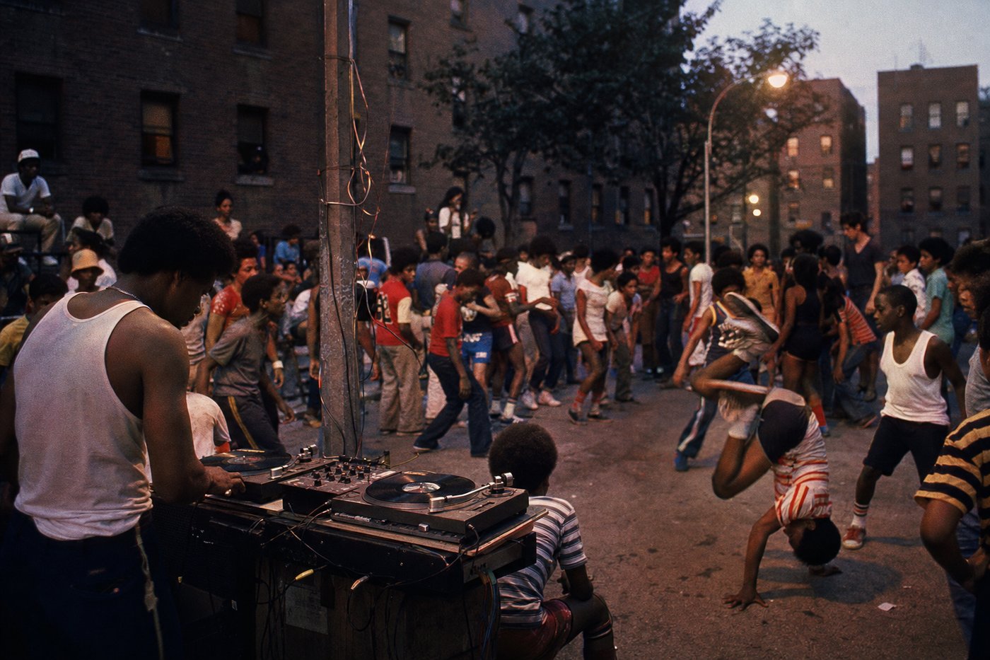 block party Bronx années 70