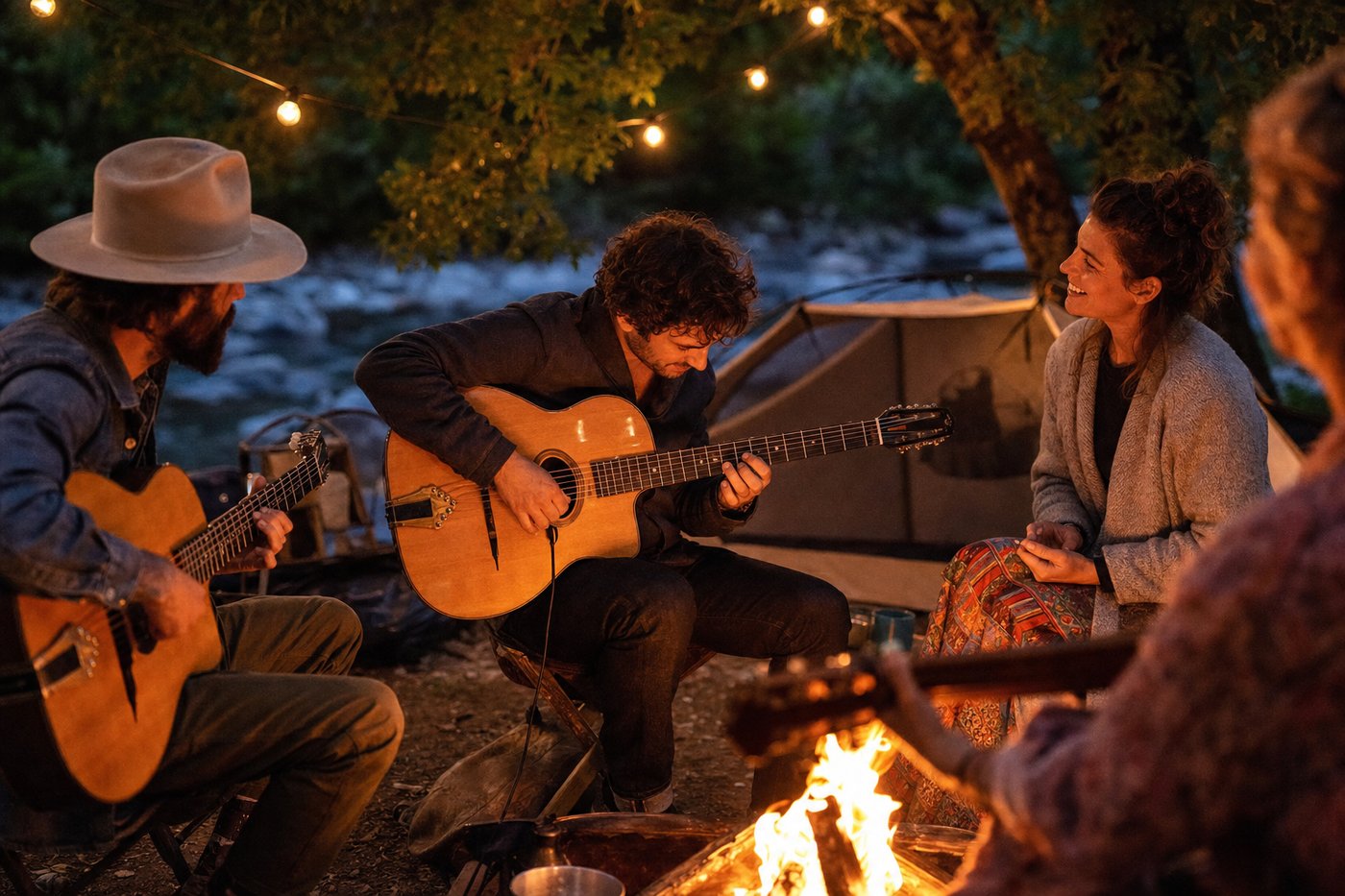 jam manouche au camping