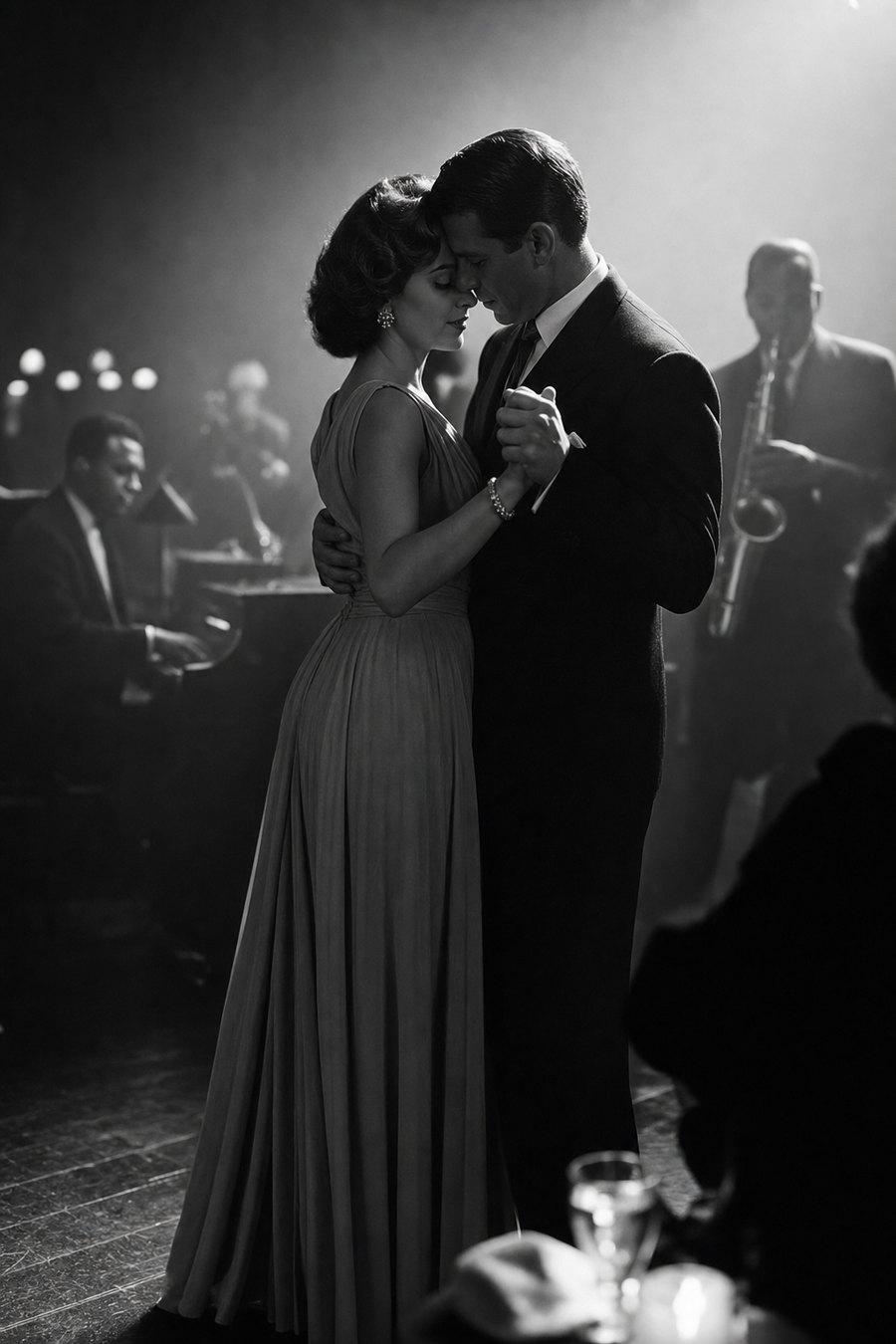 un soir de jazz, le public danse